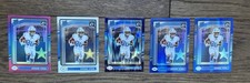 2024 Panini Donruss Optic - Rated Rookie Kimani Vidal #262 RC Lot (5 Cards)