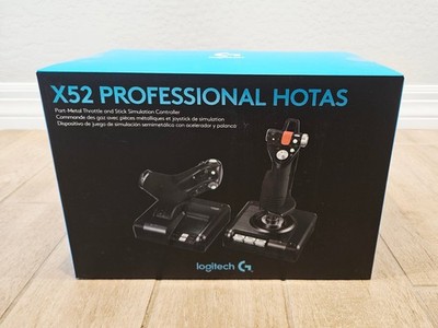 Logitech G Saitek X52 Pro HOTAS Flight Stick & Throttle Controller   NEW FACTORY