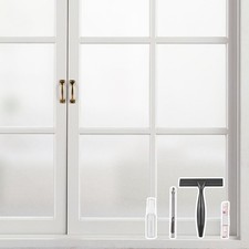 Kromapolis Window Privacy Film Frosted Glass Window Film, Heat Blocking Priva...