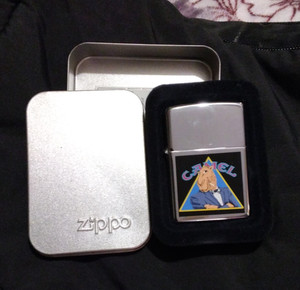 Camel Zippo Collectible Lighter with Zippo Metal Tin Case