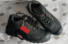 Dickies Steel Toe Safety Boots Mens Leather Ankle Boots UK 8