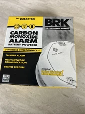 BRK First Alert Wireless Carbon Monoxide Alarm with Voice & Location (CO511B)