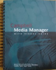 CAMPBELL MEDIA MANAGER WITH VISUAL GUIDE By Pearson *Excellent Condition*
