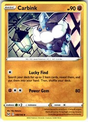 Carbink 108/196 Lost Origin Uncommon