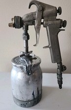 Sharpe Paint Spray Sprayer Air Gun With Siphon Cup Hopper La Usa Binks Fitting Sharpe Paint Spray Sprayer Air Gun With Siphon Cup Hopper La Usa Binks Fitting