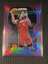 2021-22 Panini Prizm **Kelly Olynyk** Purple Prizm /99 Rockets #150