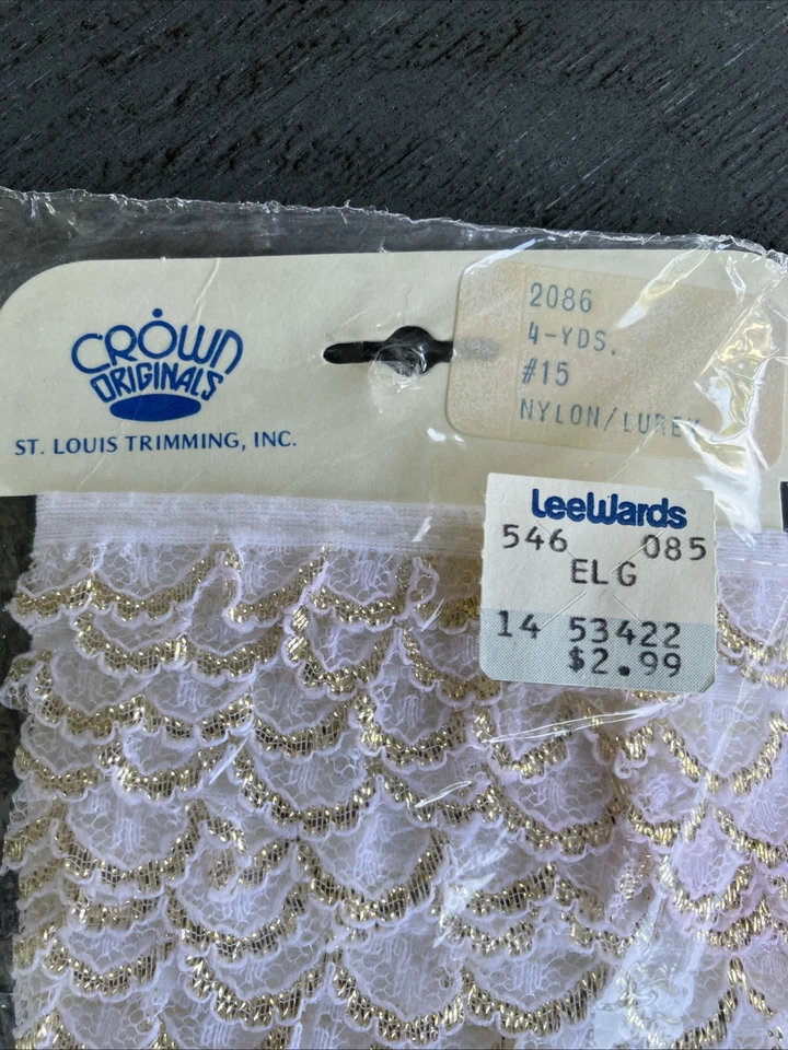 Lot 10 Vintage Craft Cross-Stitch Knitting Never Opened Yarns Threads 1980’s New - Image 3 of 4