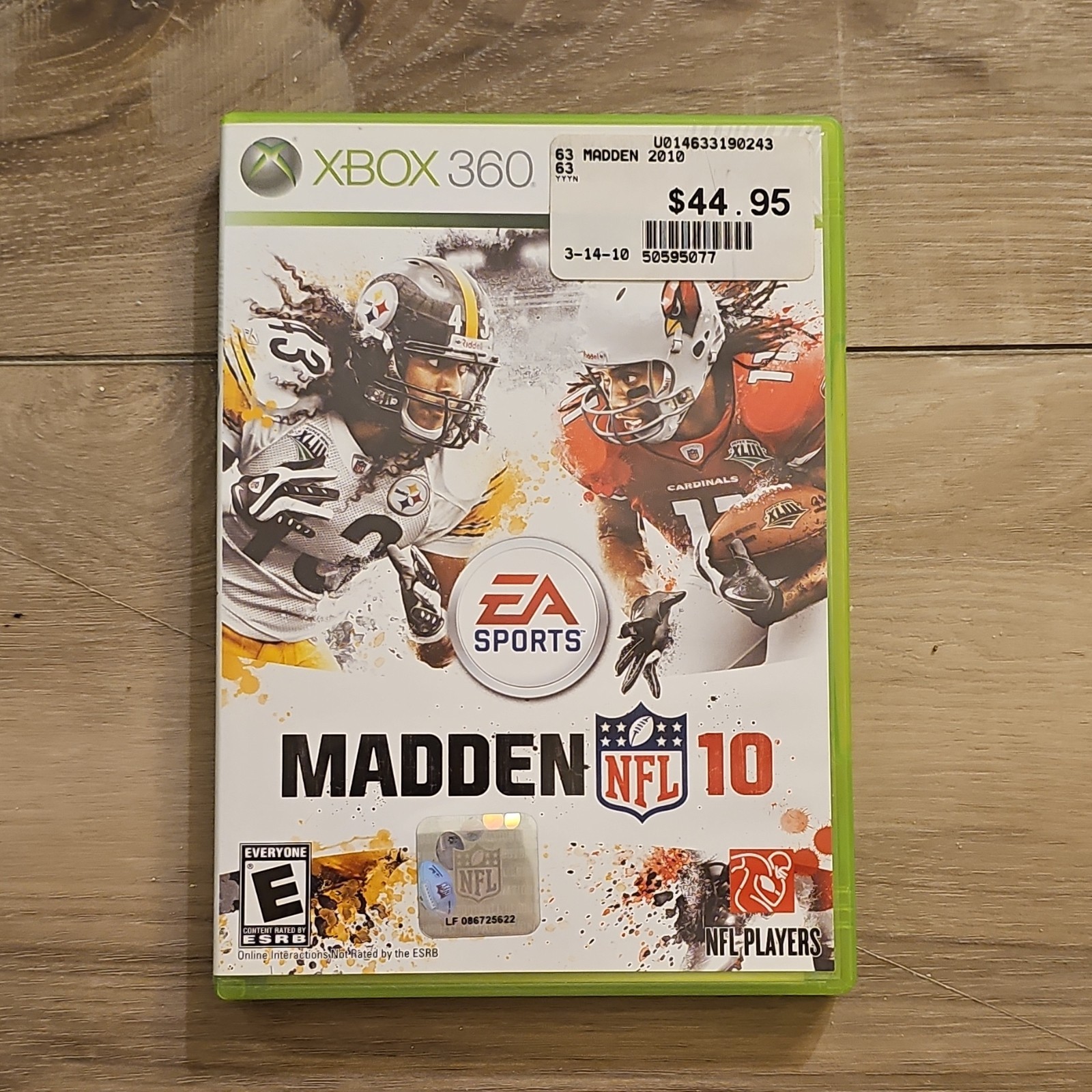 Madden NFL 10 by EA SPORTS Xbox 360 2009 Sports E-Everyone American Football