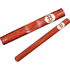 Meinl African Solid Body Claves Redwood