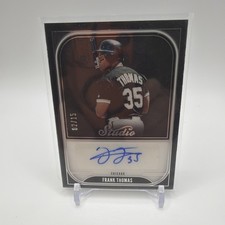 2023 Panini Chronicles Studio Signatures Frank Thomas AUTO 2/15 - White Sox