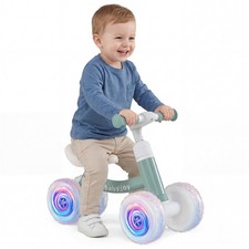 Baby Balance Bike, No Pedal Toddler Balance Bike w/ Adjustable Handlebar Seat