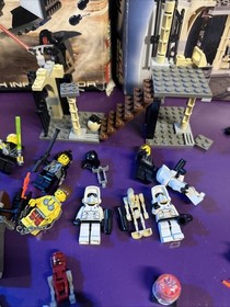 RETIRED 2003 LEGO Star Wars LOT 4480 Jabba's Palace 7151 7121 AS IS SEE PICS
