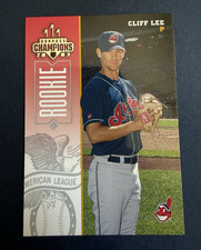 Donruss 2003 Champions Cliff Lee Rookie Cleveland Indians Baseball Card #78. rookie card picture
