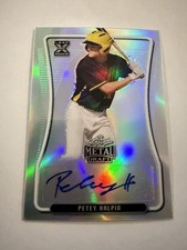 Petey Halpin 2020 Leaf Metal Auto BA-PH1