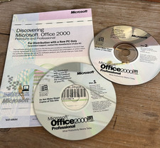 Microsoft Office 2000 Premium and Professional with Product Key