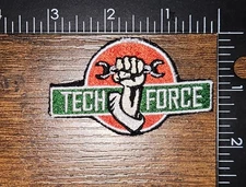 Tech Force Technical Service Mechanic Wrench Hat Patch