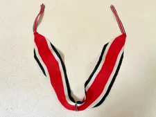 WW2 German Knight's Cross of the Iron cross Neck Ribbon w/Suspension Ring.VTG