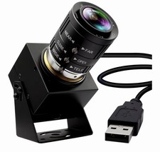 ELPCAM 12MP USB Camera 4K/120fps Manual Zoom Lens 3X Optical, Live Streaming