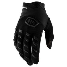 100% Adults Airmatic Dirt Bike Gloves Black/C...