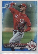 2017 Bowman Chrome Prospects Blue Refractor /150 Vladimir Gutierrez #BCP192 0c6