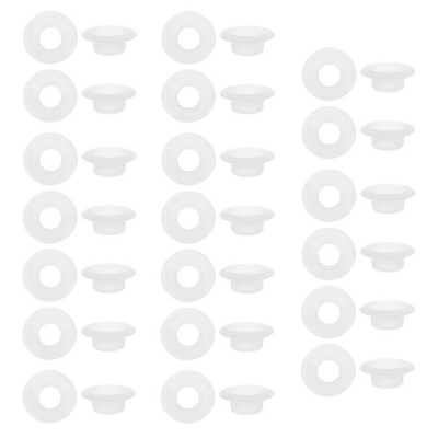 #ad 40 Pcs Replacement Silicone Jar Gaskets Bottles Swing Top Washers $18.28