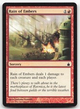 MTG Rain of Embers C Ravnica: City of Guilds 138 LP