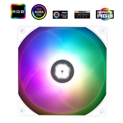 Thermalright TL-C12CW-X28-S weiß A-RGB 120mm PWM Lüfter