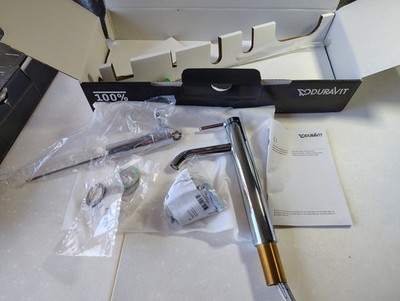 Duravit C11040001U10 1GPM Bathroom Faucet w/ Pop-Up Drain - Chrome
