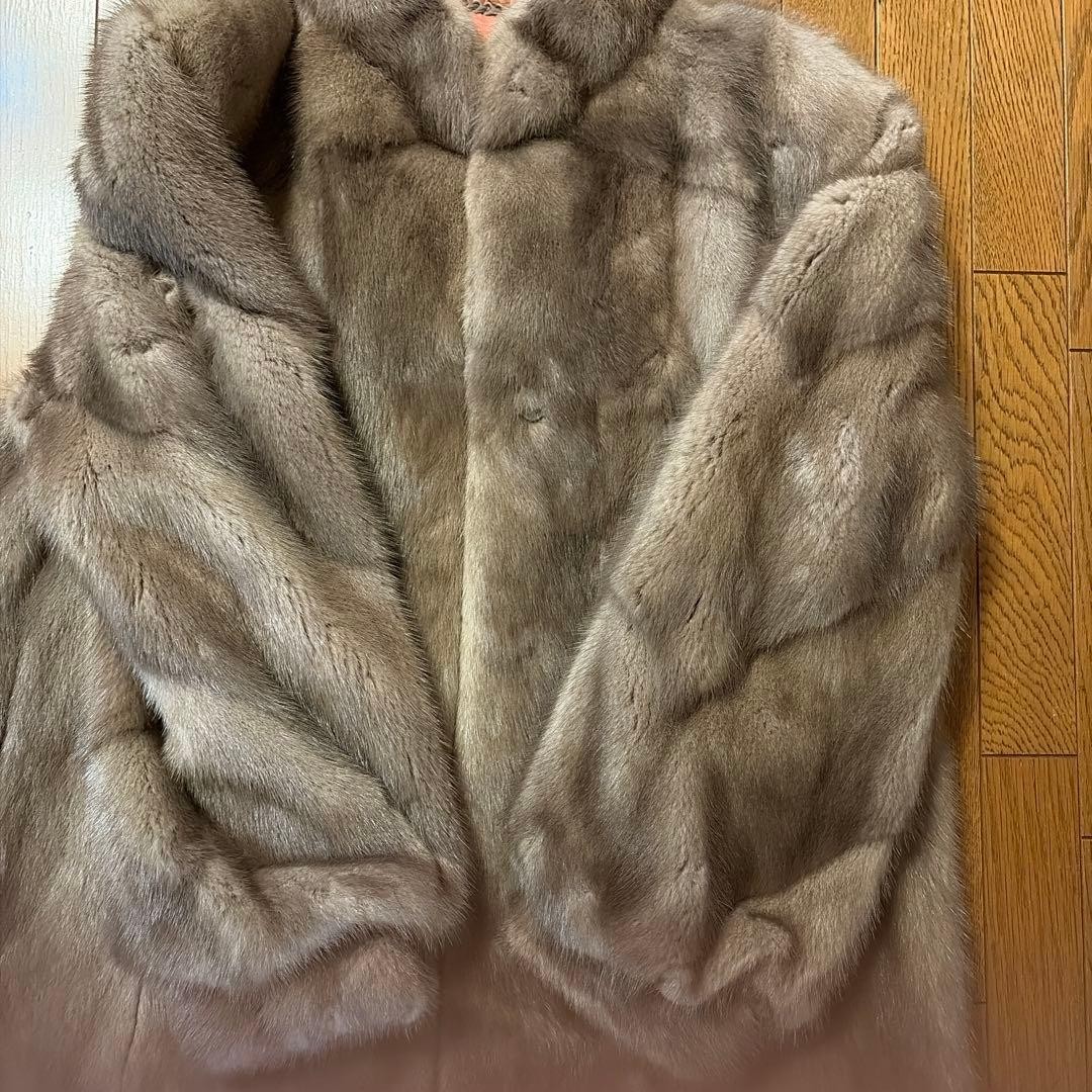 Excellent condition Real Fur Jacket Outer Mink Br… - image 16