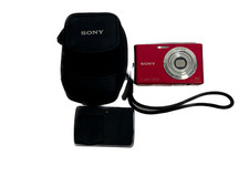 WORKING Sony Cybershot DSC-W330 14.1mp 4x Zoom Digital Camera w/ Case  Charger