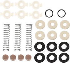 Trumpet Repair Kit include 6 Piston Valve Guides 12 Felt Washers 4 Water Key Spi