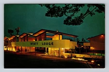 Santa Barbara CA-California Hyatt Lodge Santa Barbara Vintage Postcard Standard
