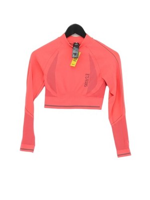 Iets Frans Damen Top M orange Polyamid mit Elasthan, Polyester cropped
