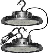 Linkable LED High Bay Light 150W 21,000lm 5000K Daylight with US Plug 5’ C