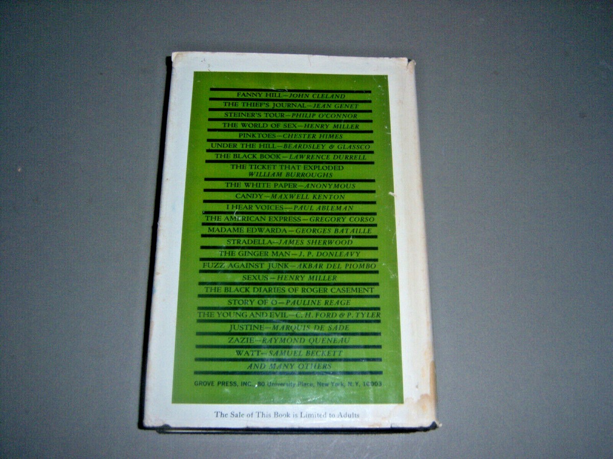 Maurice Girodias The Olympia Reader 1965 Grove Press Reprint 4to