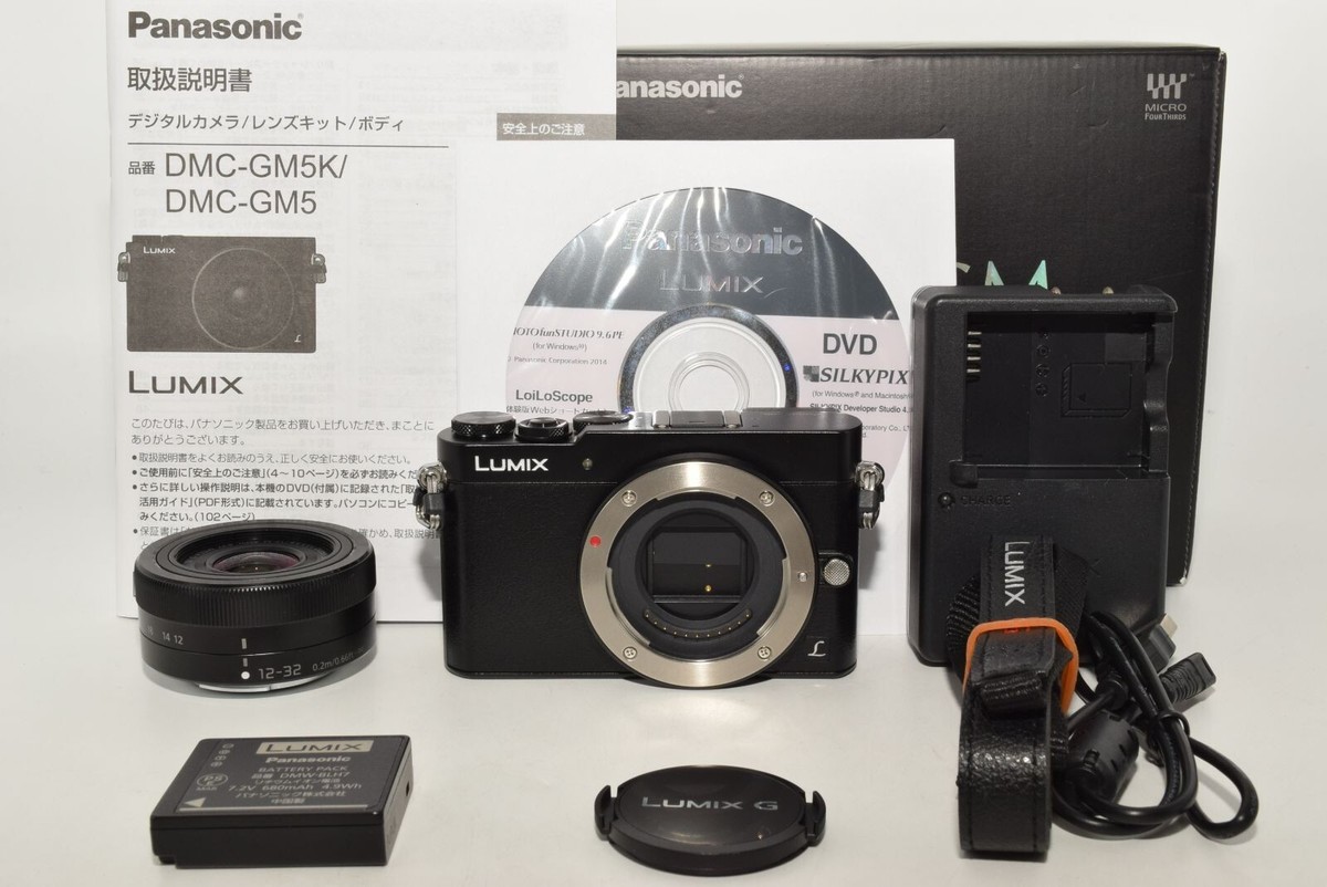 Panasonic DMC-GM5K-K Mirrorless Single Lens Camera GM5 Black Panasonic DMC-GM5K-K Mirrorless Single Lens Camera GM5 Black