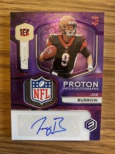2020 Joe Burrow Rare Rookie Auto Card