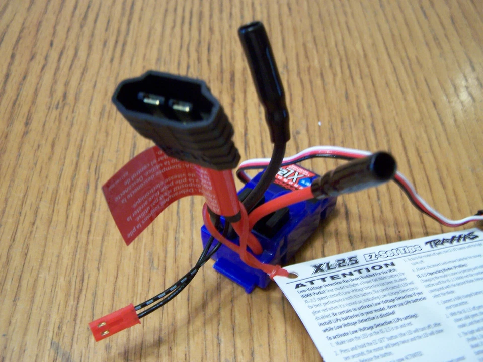 Fits Traxxas 1/16 Summit XL2.5 Waterproof Brushed ESC LED Power Tap LVD E-Revo - Image 2 of 2