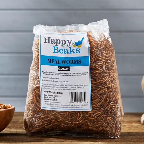 Wild Garden Bird Food Dry Meal Worms Premium Protein 200 500 1kg 5kg