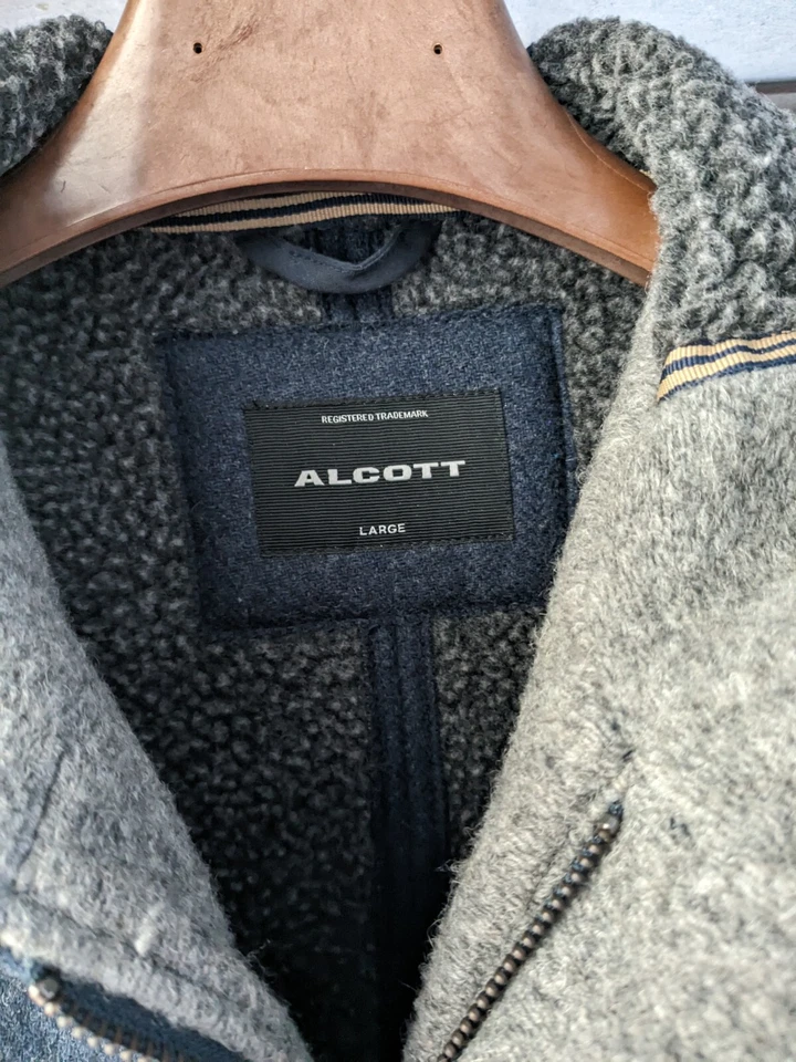 GIUBBOTTO UOMO INVERNALE / ALCOTT / PARKA / NEW NUOVO CARTELLINATO - Immagine 3 di 4