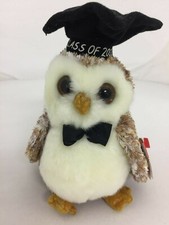 TY Beanie Baby - 2002 Smarter Owl - Mint w Mint Tag