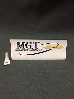 BURNDY / YA4CL1BOX / 4 AWG LUG; 1 HOLE; #8-10 HOLE; 180 DEG STD/UNINSUL/GRY