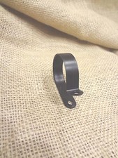 Black Nylon 1-1/4" Nylon Cable / Loom Clamps  Made in USA  Pack of 25