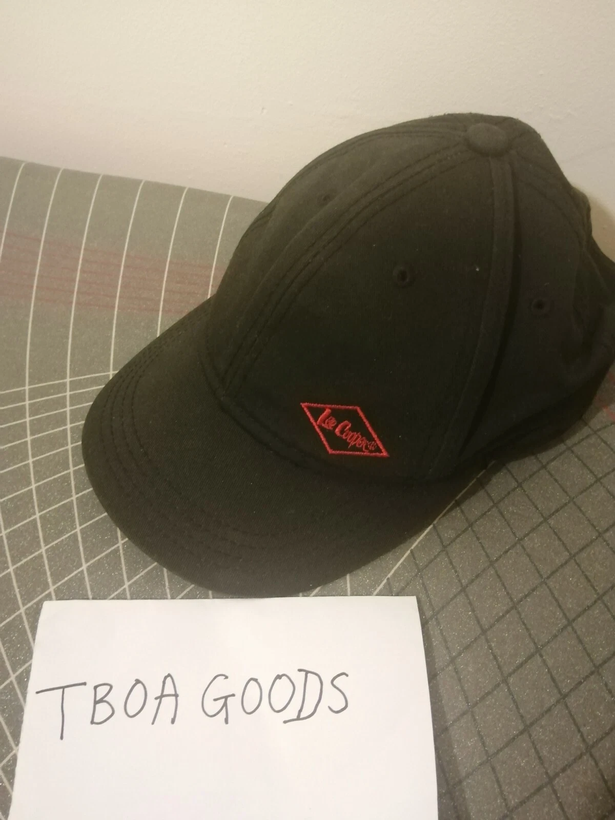 Lee Cooper Khaki baseball Cap - Foto 1 di 1