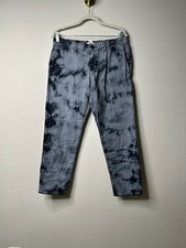 L'agence La't Grey Tie Dye Boyfriend Pants Women's 26