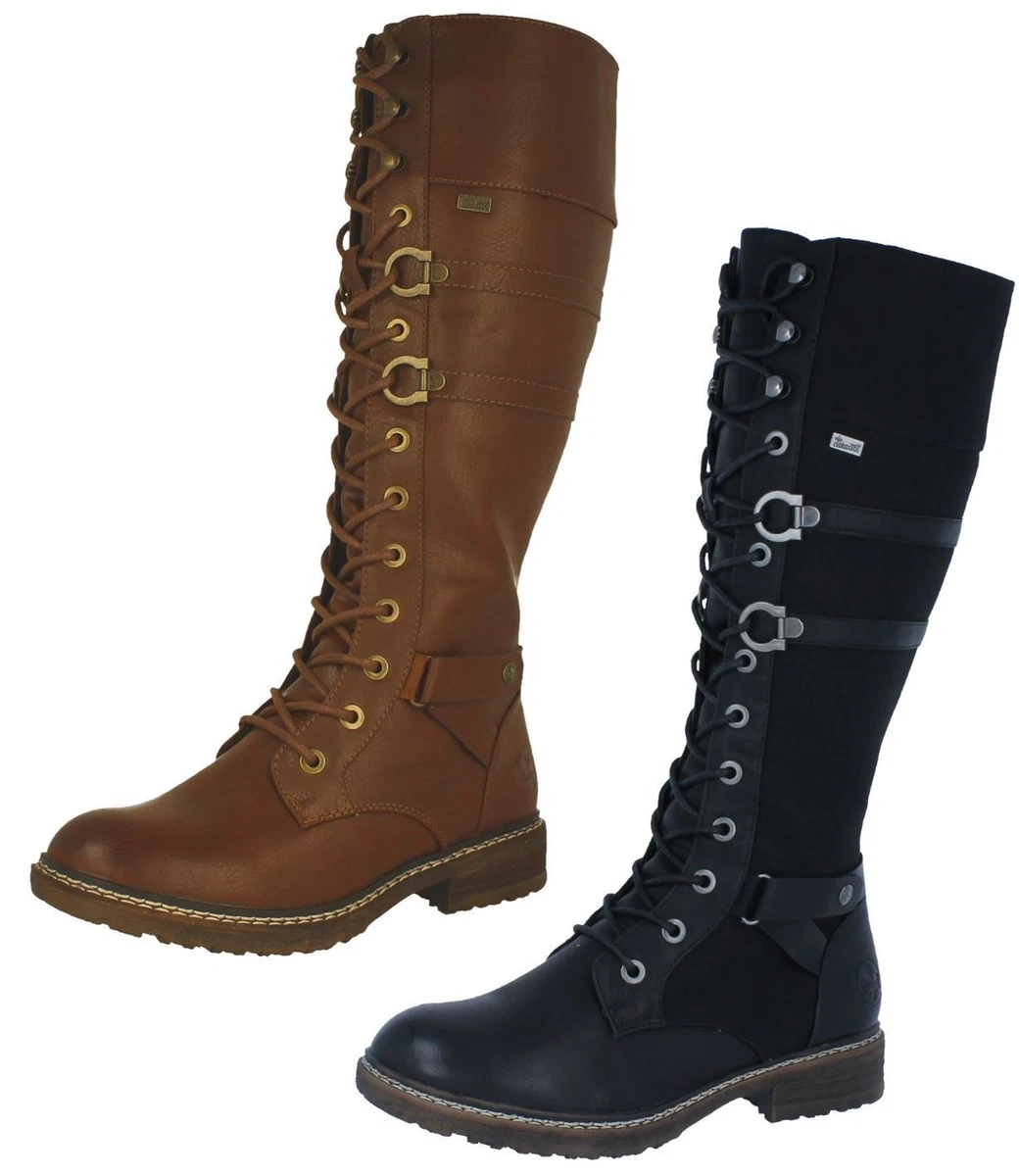 Ladies Rieker Synthetic Knee High Boots 94732 eBay