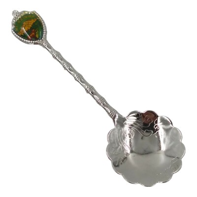 Mount Rainier Washington Souvenir Spoon US Collectible Scalloped Travel