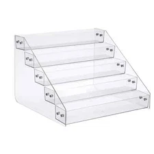 Tiered Spice Rack Acrylic, Spice Rack Shelf Seasoning Organizer for Countertop..