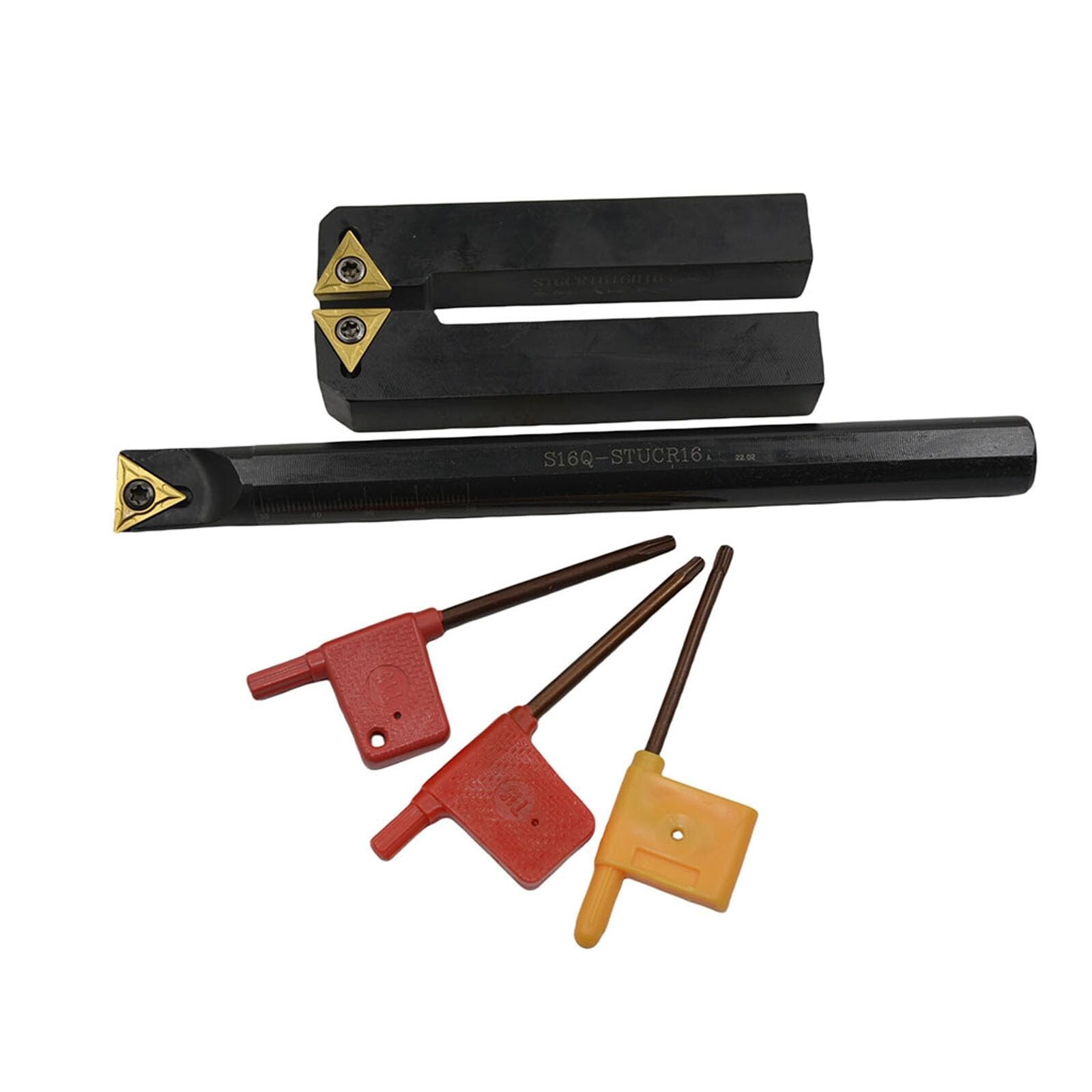 9pcs set 5/8” hard alloy lathe turning tool holder STGCR/STGCL/S16Q-STUCR