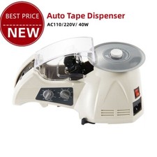 ZCUT-8 Tape Dispenser Automatic Tape Cutter w/ Length & Width Knobs 40W tops